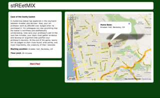 Website game selection